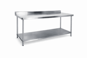 KSS 1800mm Bench w/ Shelf Underneath and Splashback