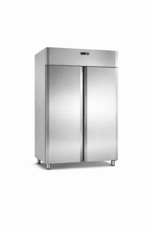 ITALFRIDGE STAINLESS STEEL TWO DOOR UPRIGHT FREEZER (IFF1400-2D)
