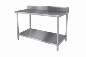 KSS 1500mm Bench w/ Shelf Underneath and Splashback