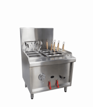 OXFORD 6 BASKET NOODLE/3 BASKET PASTA COOKER - SPLIT TANK