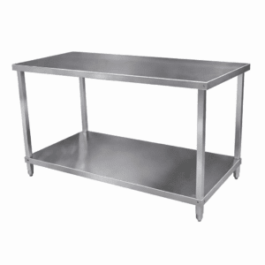 KSS BENCH WITH ADJUSTABLE STORAGE SHELF UNDERNEATH 2400MM