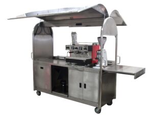 KSS Stainless Steel Coffee Cart