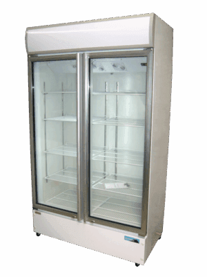 Mitchel LG freezer two glass door