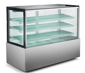 Mitchel Refrigeration 1800mm Straight Glass Cold Display - 4 Shelves
