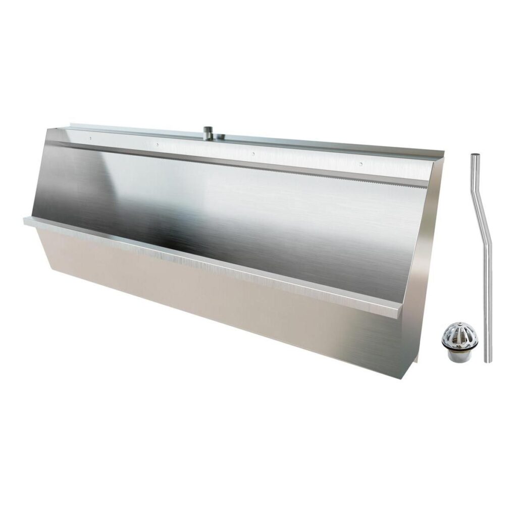 Standard Wall Hung Urinal - 1500mmL. Off the shelf.