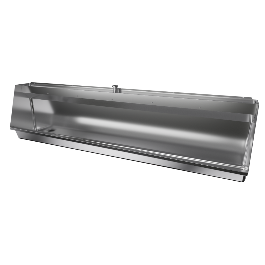 Standard Wall Hung Urinal - 1800mmL. Off the shelf.