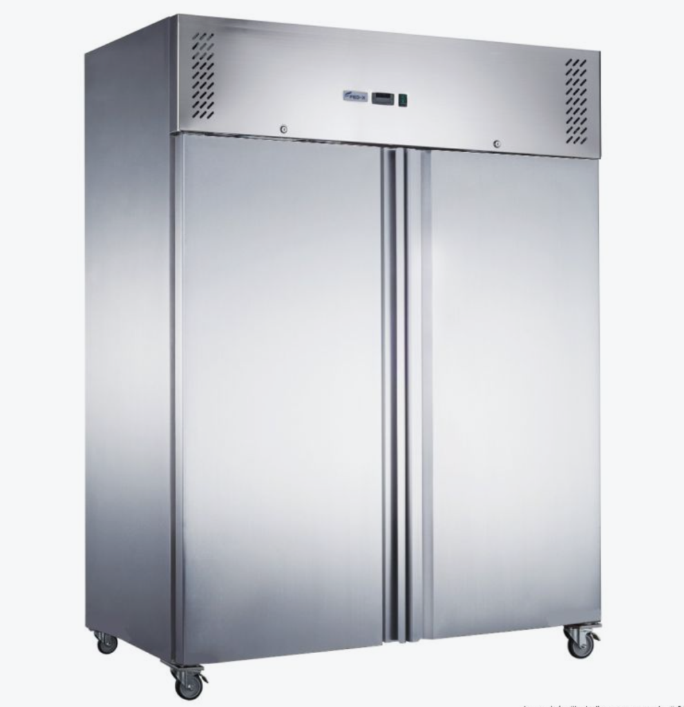 FED-X S/S Two Full Door Upright Fridge - XURC1200SFV