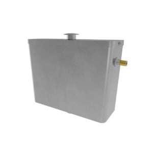 Disabled Compliant Dual Flush Stainless Steel Cistern Right Side Entry