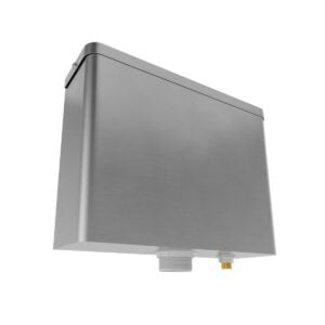 Disabled Compliant Dual Flush Cistern Stainless Steel