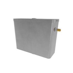 Stainless Steel Dual Flush Cistern Right Side Entry