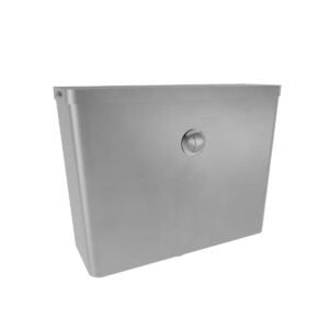 Dual Flush Front Press Cistern Stainless Steel