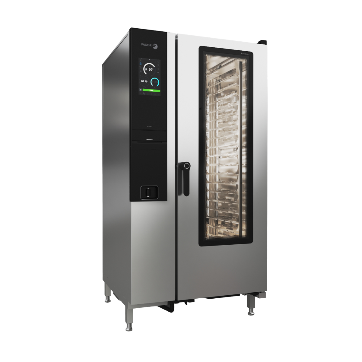 Fagor Ikore 20 Tray Advanced Boiler Gas Combi Oven - APW-201GRLWS