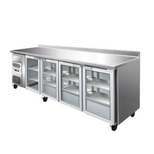 CM25G TROPICALISED Four Door Bar Fridge