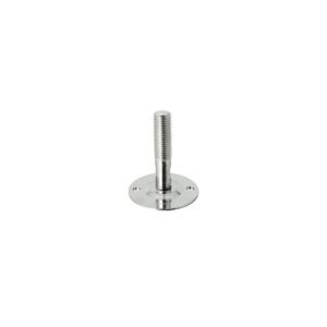 Stainless Steel Disc Foot 50mm Diameter. 105mm Stem. M16 -  FH-11