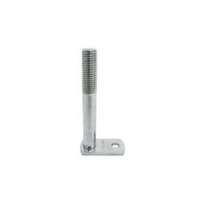 Stainless Steel Lug Foot 52mm x 25mm x 4.5mm Lug. 105mm Stem. M16 - FH-16