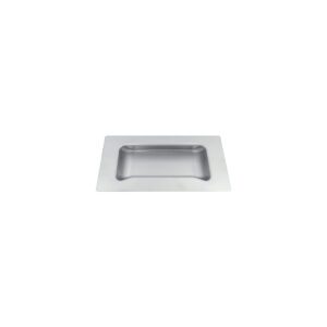 Stainless Steel Drawer Pull. Flush Mount Type. 120mm x 62mm - FH-41