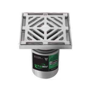 150mm Square Floor Waste Arrestor (suits 100mm pipe)