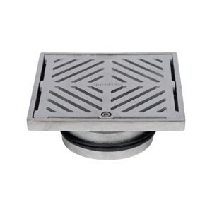 150mm Square Floor Waste (suits 100mm pipe) (Heel Proof)