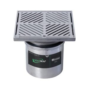 200mm Square Floor Waste Arrestor (suits 150mm pipe)