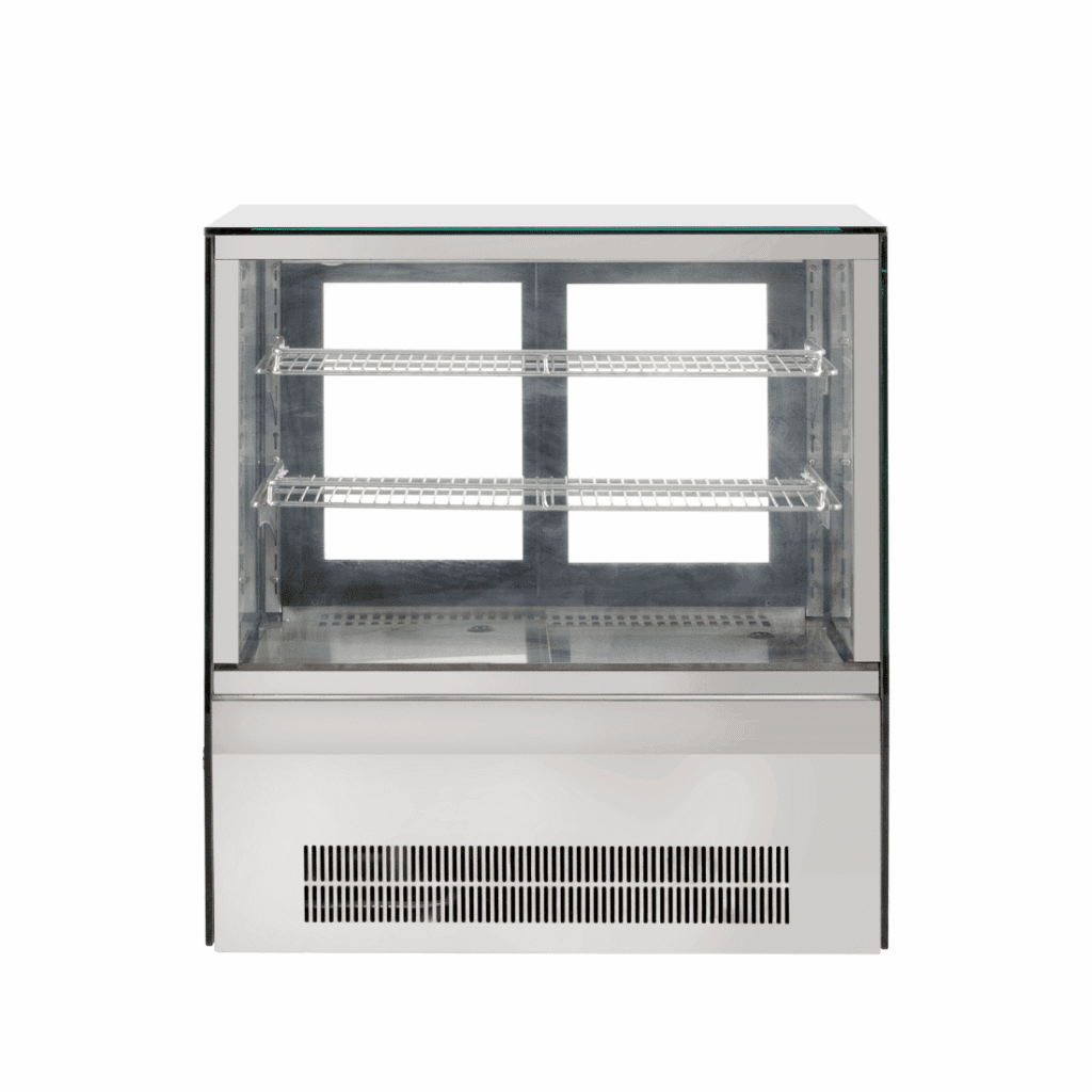 Bonvue counter top square glass cold food display - GN-660RT