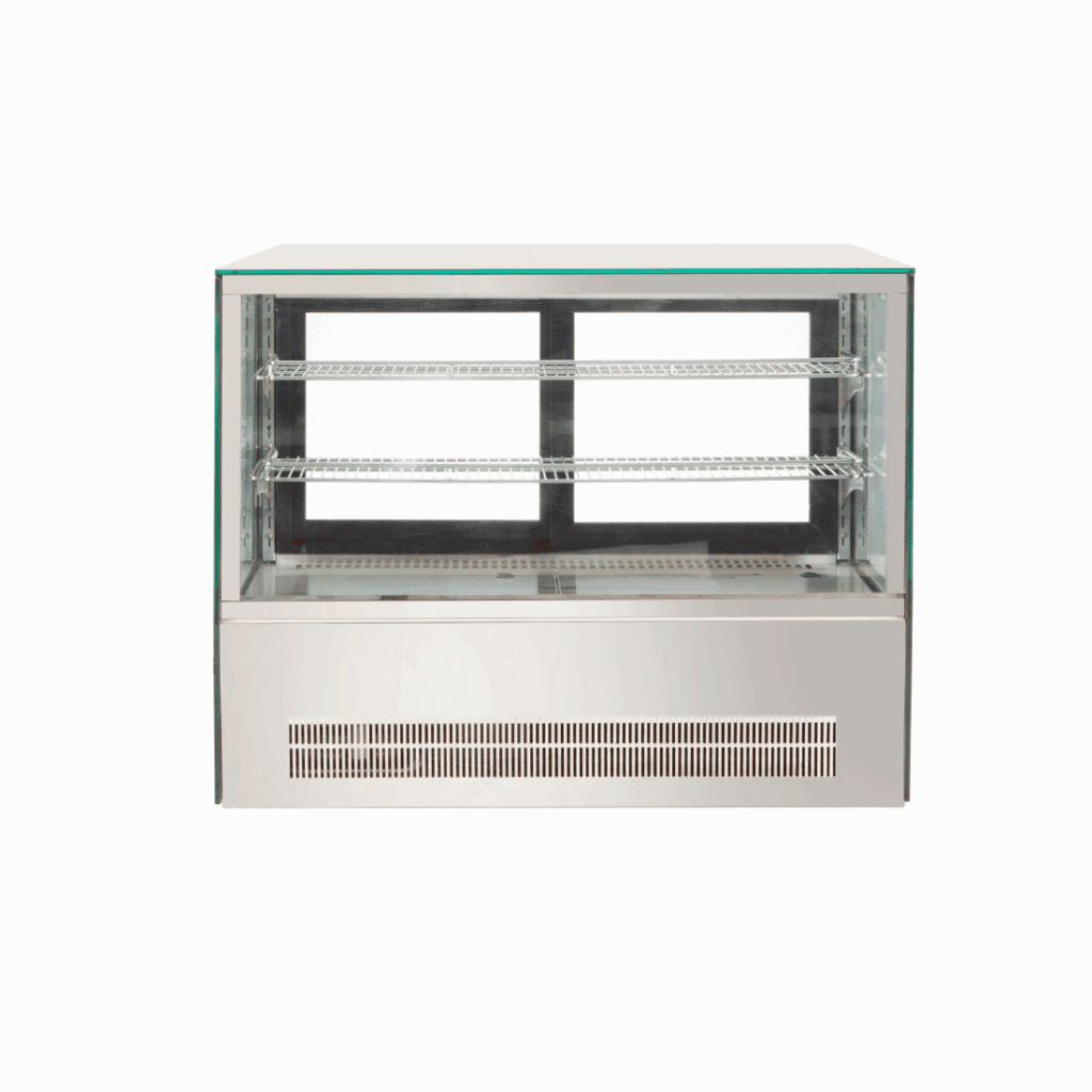 Bonvue Counter top square glass cold food display - GN-900RT