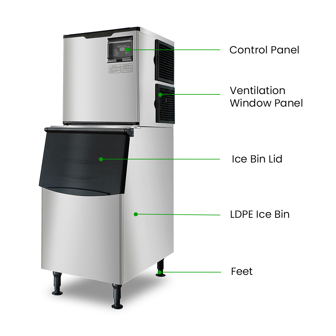 Blizzard Icemakers Air-Cooled Cube - SN-420P - Image 4