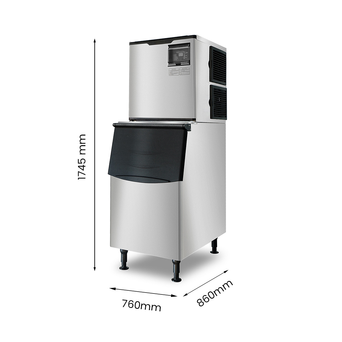 Blizzard Ice Maker Air-Cooled - SN-700P - Image 2