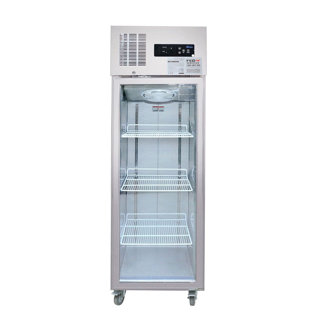 2NDs: Thermaster Single Door Upright Display Fridge SUCG500-NSW1752