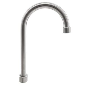 Stainless Steel Gooseneck 12" Swivel Spout Only
