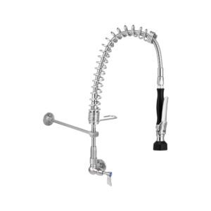 Compact Stainless Steel Single Wall Mount Pre-Rinse