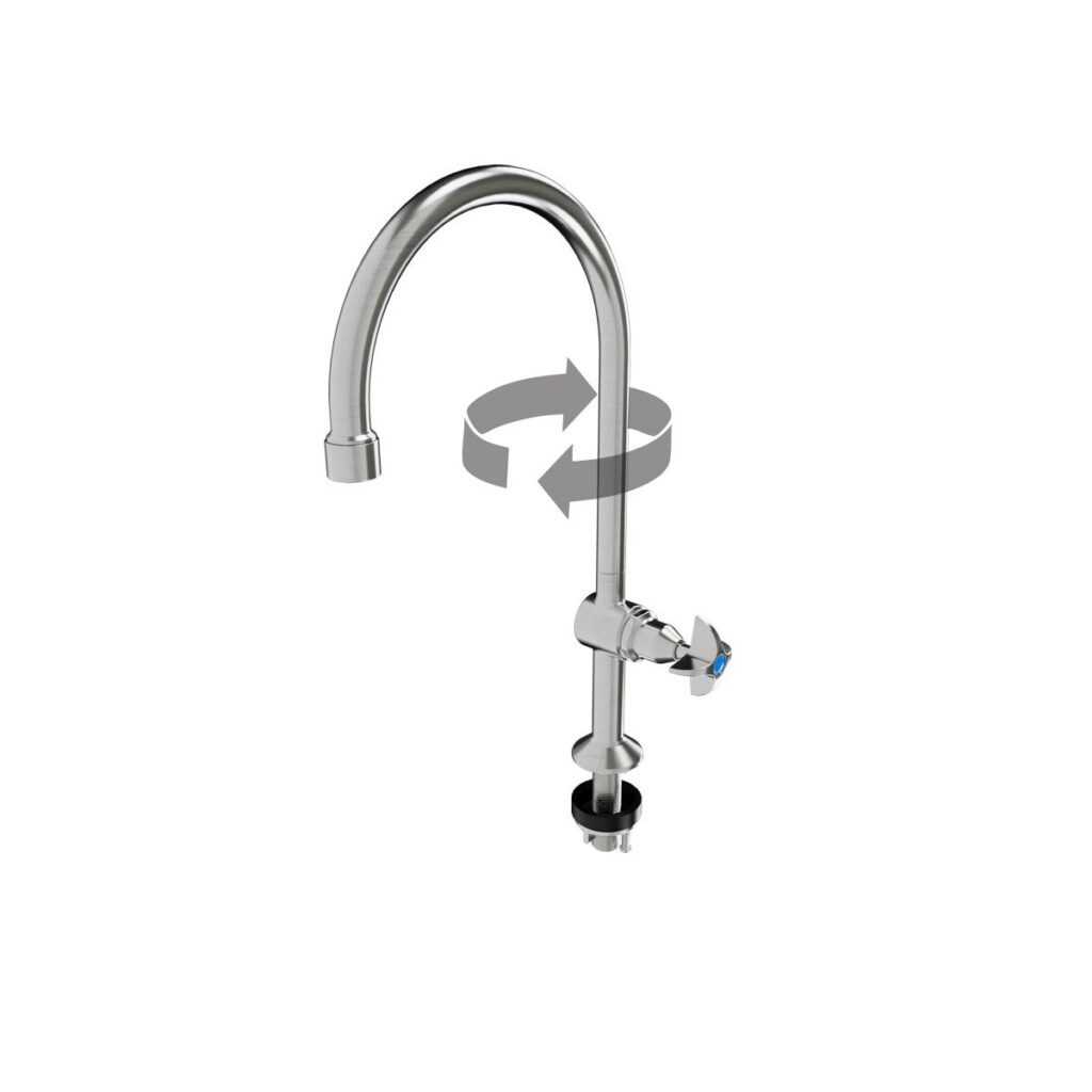 GUARDIAN-S/S Type 16 Lab Tap with V/R Aerator