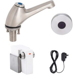 Pillar Tap with Hob-Mount Sensor Mains Operated