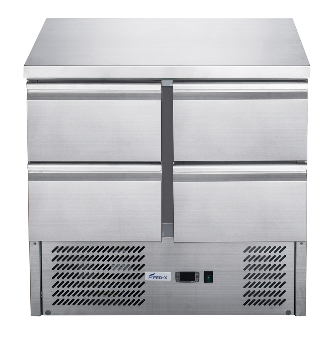 FED-X Four Drawer Compact Workbench Fridge - XGNS900-4D