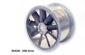 Kitchen Axial Inline Fan MUA Builtup