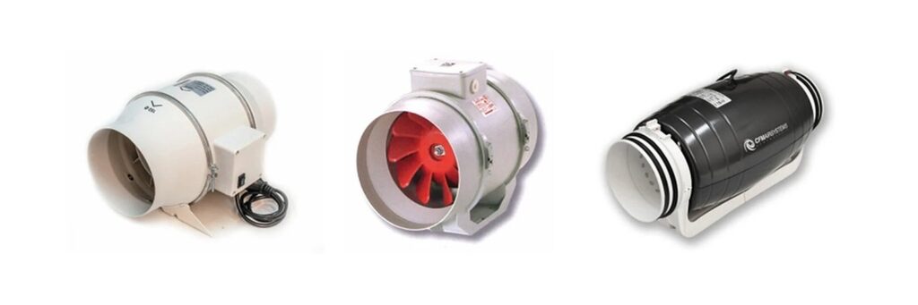 Inline Mixflow Fans