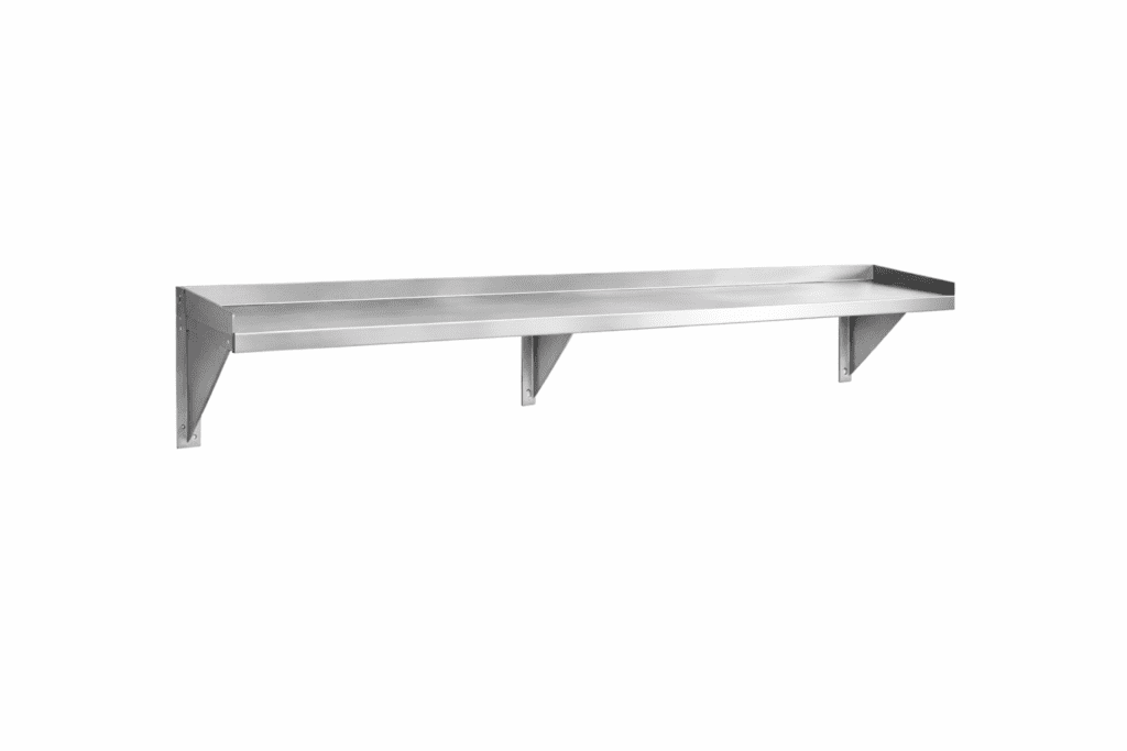 KSS Solid Wall Shelf with Brackets 2400MM