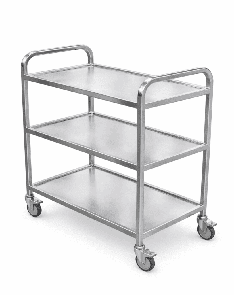 KSS 3 Tier Stainless Trolley
