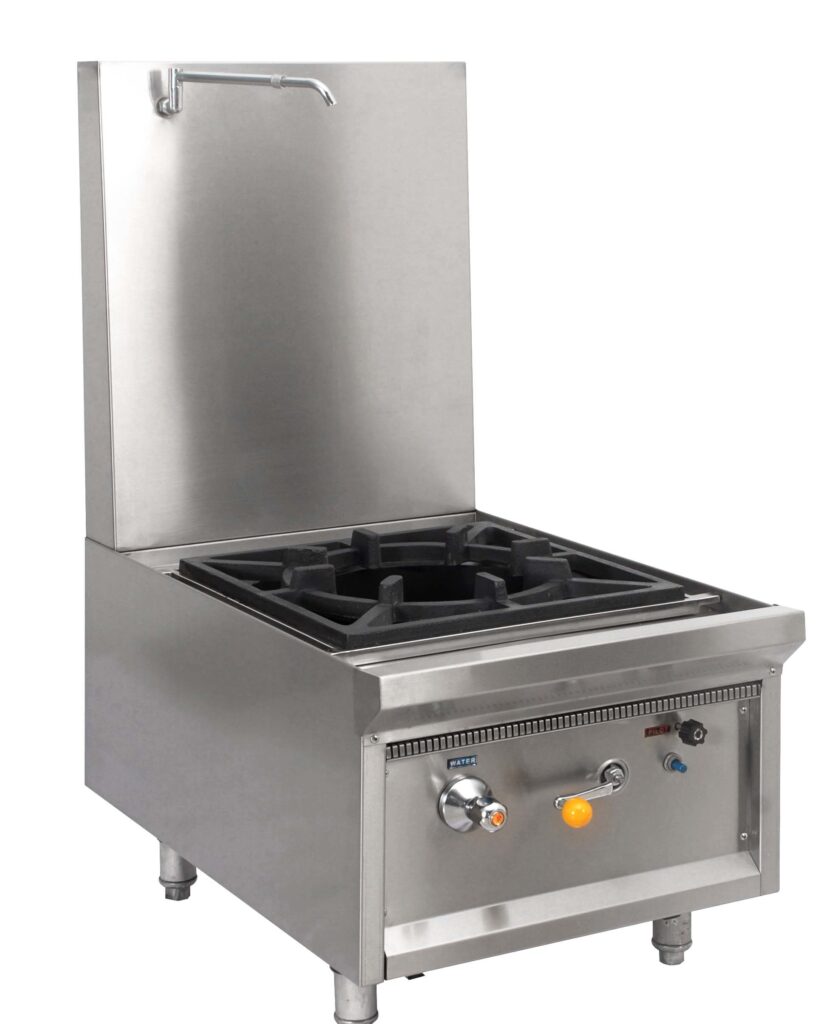 Oxford One Hole Waterless Stockpot Burner - Duckbill Burner