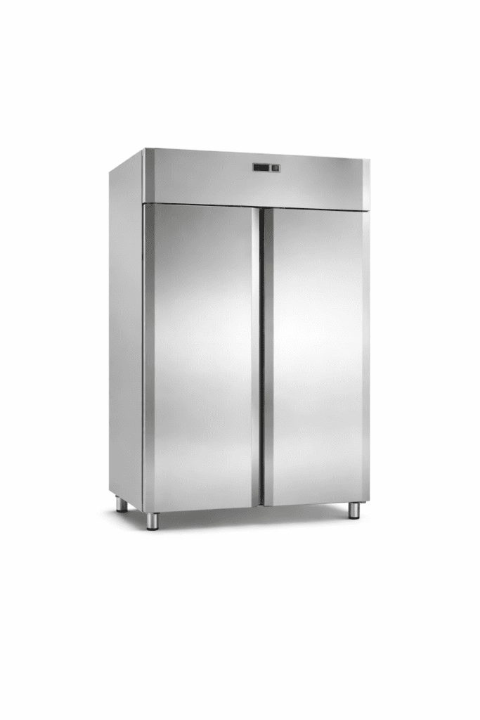 Italfridge Stainless Steel Two Door Upright Freezer (IFF1400-2D)
