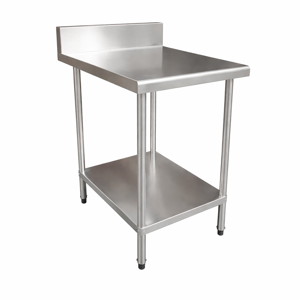 KSS Bench with Storage Shelf Underneath and Splashback 450mm (03-450L)