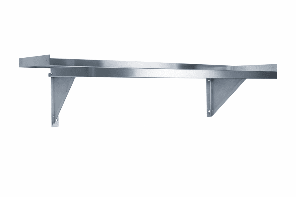 KSS Solid Wall Shelf with Brackets 1800MM