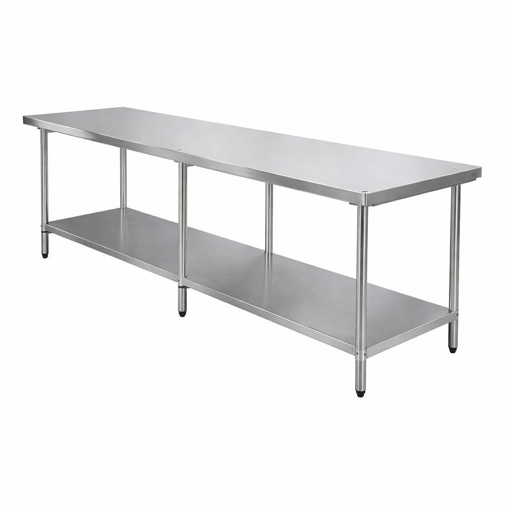 KSS Bench with Storage Shelf Underneath 2400mm (02-2400L)