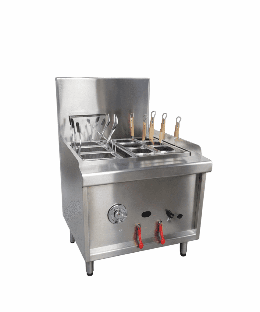 Oxford 6 Basket Noodle/3 Basket Pasta Cooker - Single Tank