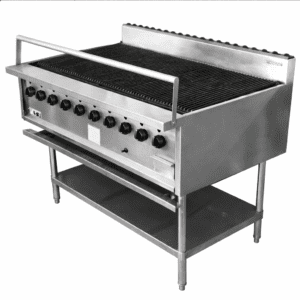 Oxford 9 Burner BBQ Chargrill with 880mm Hot Plate