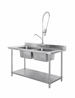 KSS 1500mm Dishwasher Inlet Bench (Right)