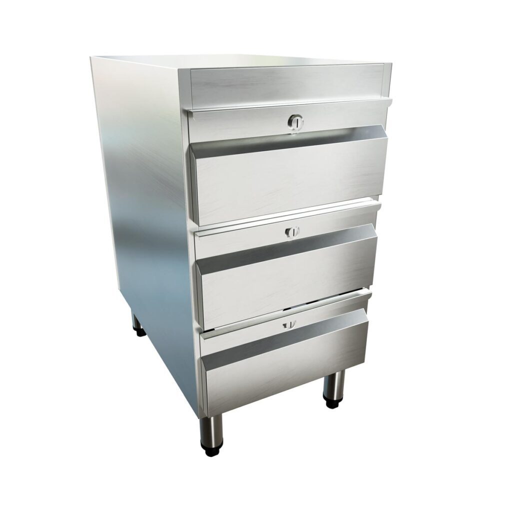 Freestanding Drawer Unit - Fully Enclosed