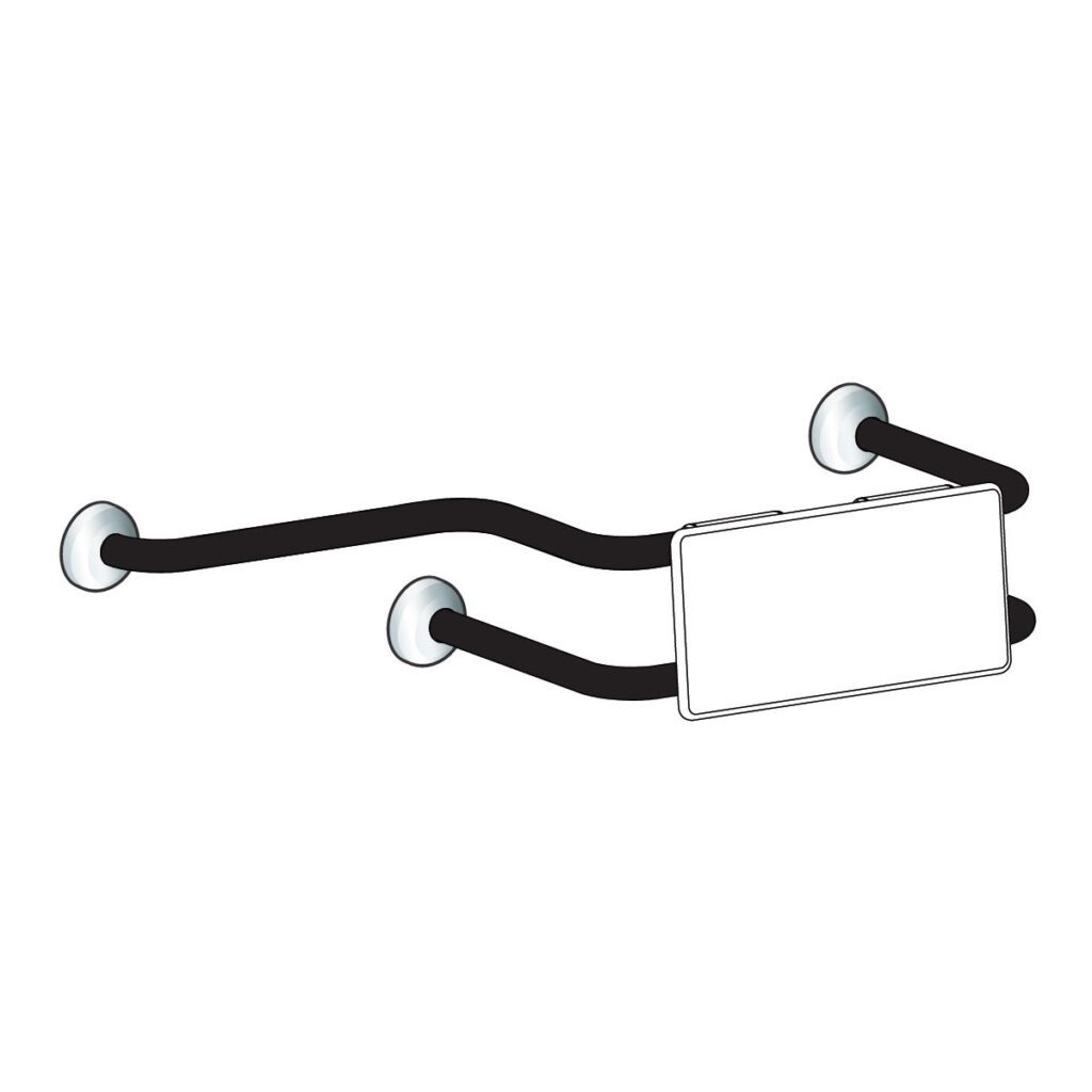 Wall Mounted Backrest With 400mm Extension