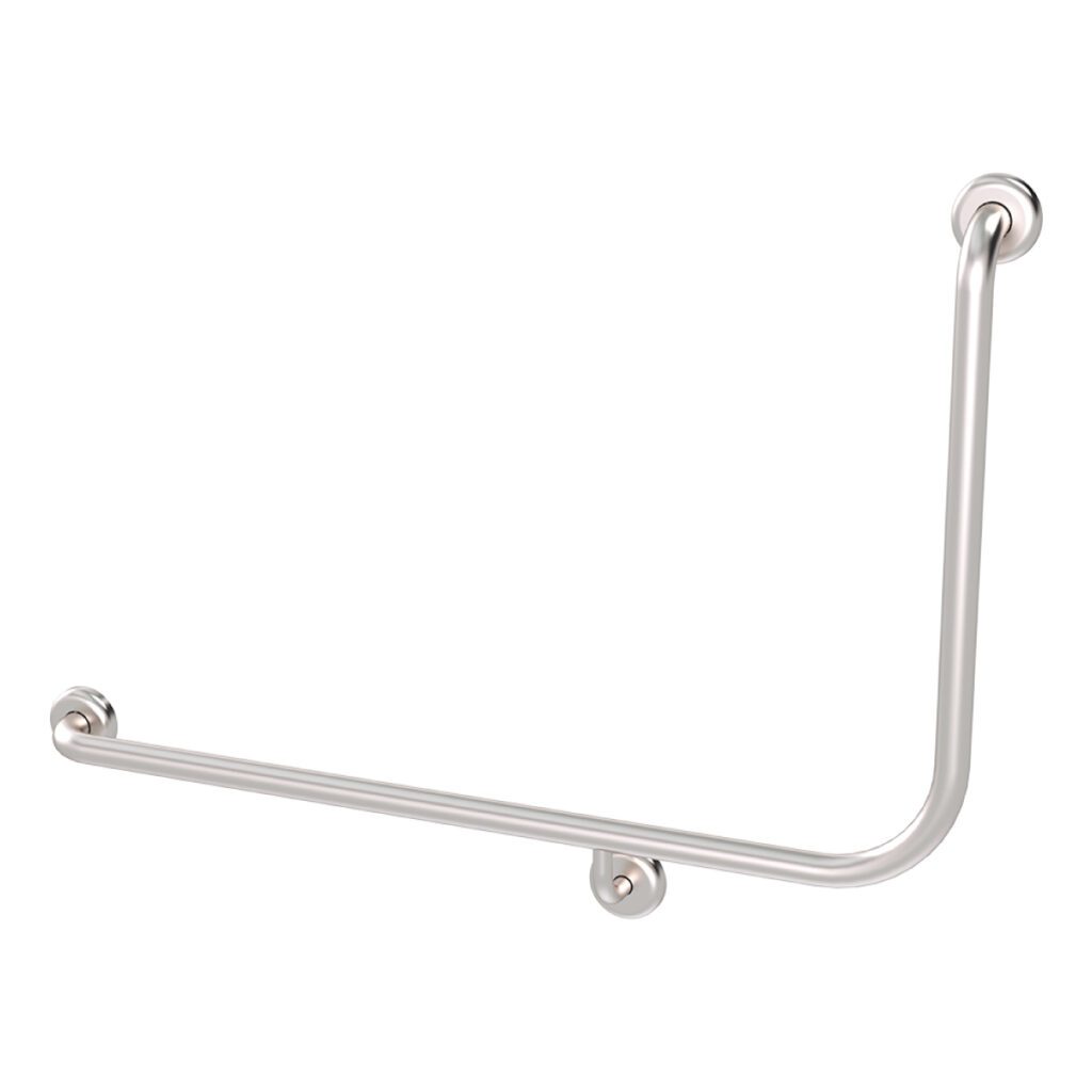 Angled Grab Rail - Right Hand - 960mm x 600mm
