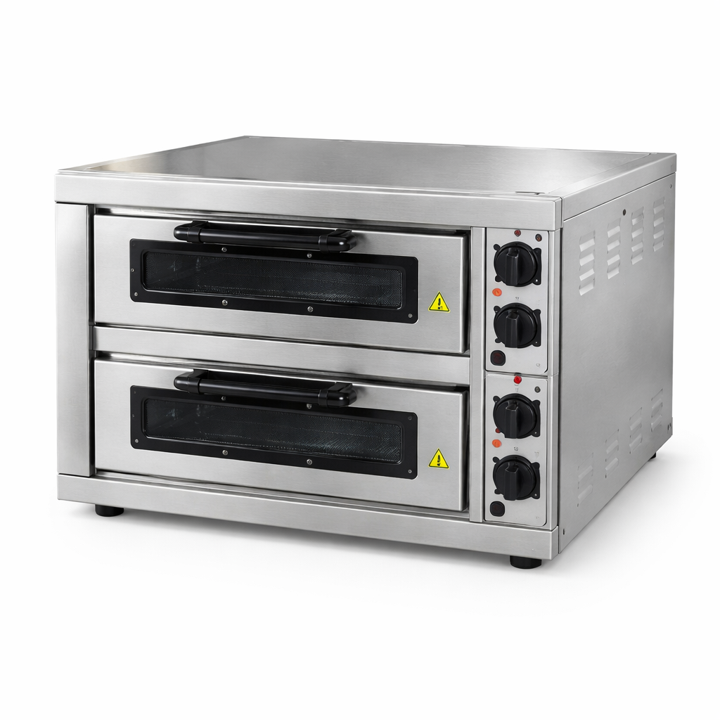 Amalfi Double Level Benchtop Electric Pizza Oven