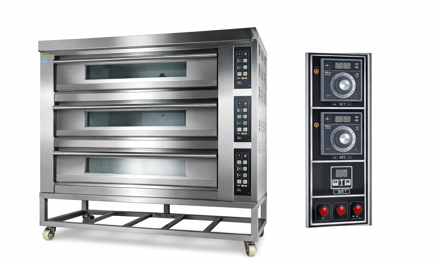 Amalfi Electric Three Deck Oven - 9 Tray
